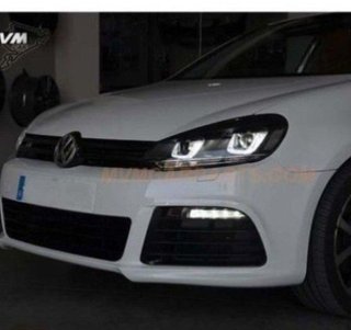Faros delanteros Volkswagen Golf VI 6 Led Black ed