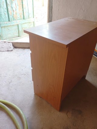 Mesita de noche madera