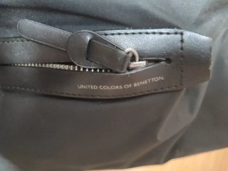 Bolso Hombro Benetton Negro
