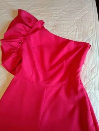Mono  fucsia elegante talla única