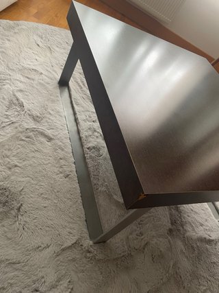 Mesa de centro de madera marrón