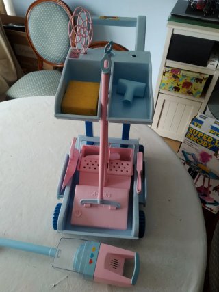 Carro Limpieza Smoby Cococrash Mediterraneo. Vinta