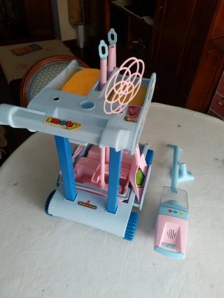 Carro Limpieza Smoby Cococrash Mediterraneo. Vinta