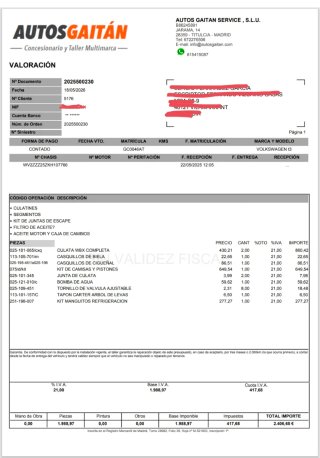 VW T3 Westfalia 112cv MOTOR A ESTRENAR