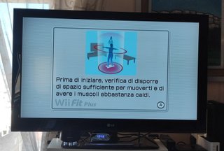 Nintendo pedana con gioco Wii Fit Plus