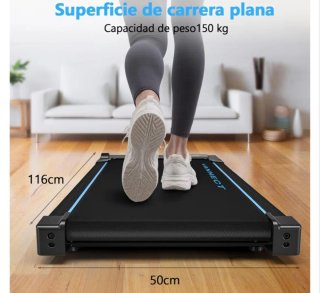 Cinta de correr portátil y plegable
