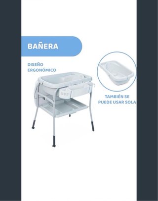 Cambiador bañera Chicco Cuddle Bubble