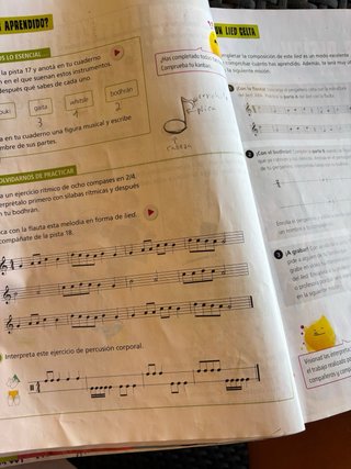 Música y danza 4 segundo ciclo primaria