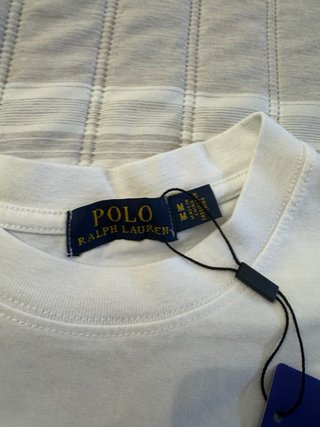 Camiseta Polo Ralph Lauren Blanca Talla M