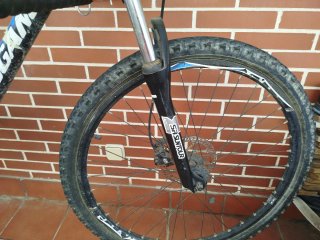 Bicicleta Togano 26 Negra y Azul