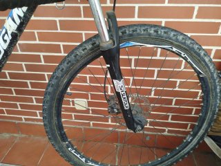 Bicicleta Togano 26 Negra y Azul