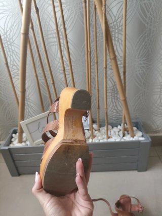 Sandalias Maripaz Marrones Talla 36