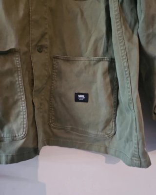 Sobrecamisa Vans Verde Oliva