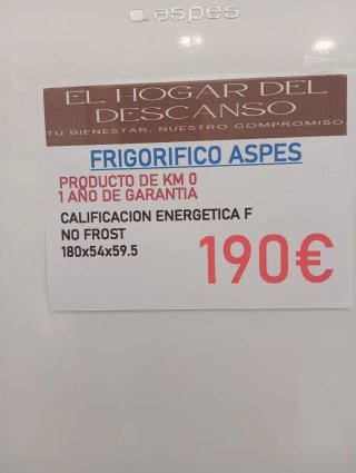 FRIGORÍFICO ASPES