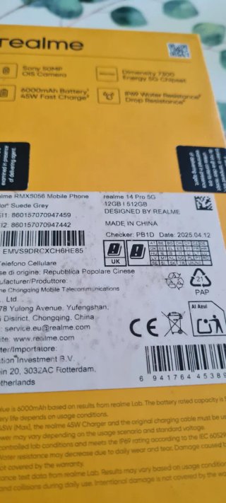 Móvil Realme 14 Pro