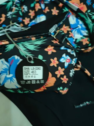 Tankini donna fantasia floreale TG 46