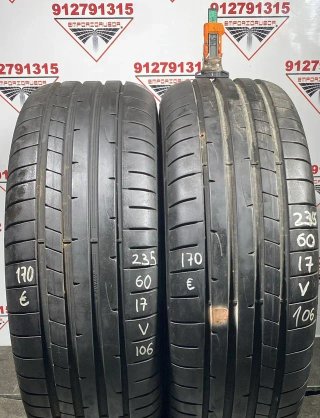 235 60 17 V DUNLOP RUEDA AL 90% VIDA UTIL