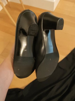 Falda Flamenco Negra y zapatos flamenco talla36
