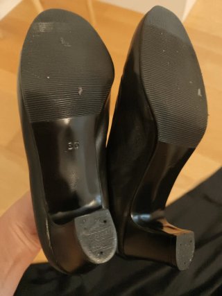 Falda Flamenco Negra y zapatos flamenco talla36