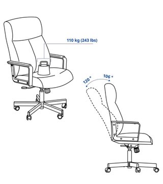 Silla giratoria escritorio