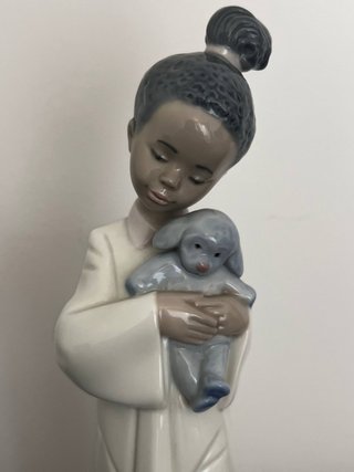 Figura Lladró "My Cuddly Puppy". ¡Sin caja!