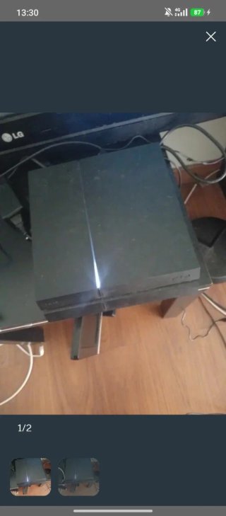 Consola Sony PS4 Negra