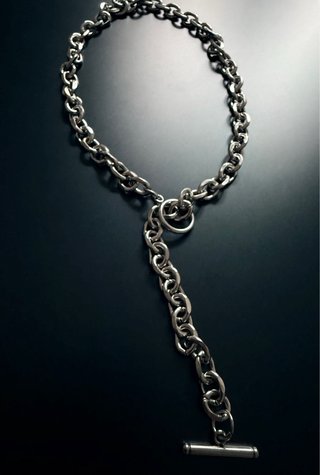 Collar Cadena Cruzada s.steel