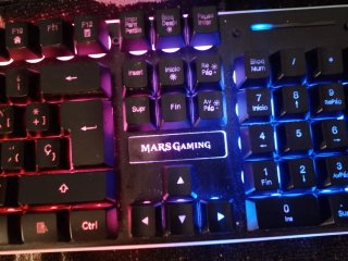 Teclado y Ratón Mars Gaming RGB