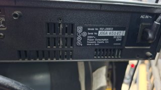 Reproductor VHS Panasonic NV-J35 EO