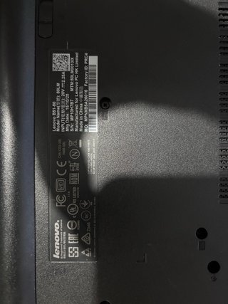 Notebook Lenovo Nero