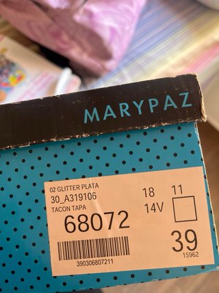 Alpargatas Marypaz plateadas mujer