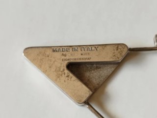 Orecchino Prada Argento 925