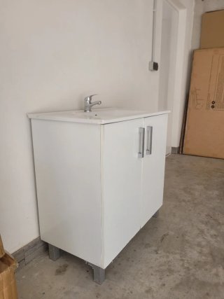 Mueble de baño IKEA con lavabo