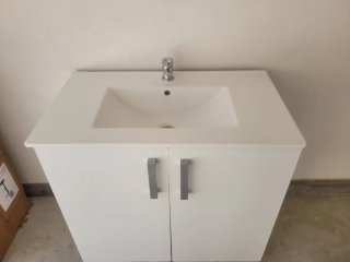 Mueble de baño IKEA con lavabo
