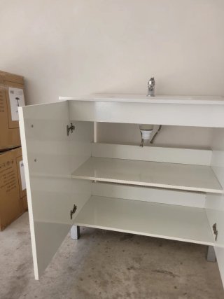 Mueble de baño IKEA con lavabo