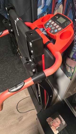 Cinta de Correr Eléctrica Plegable Roja