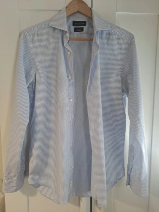 Camisa Massimo Dutti Rayas Hombre