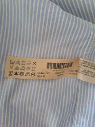 Camisa Massimo Dutti Rayas Hombre