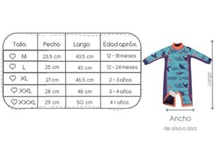 Neopreno infantil Popin estampado