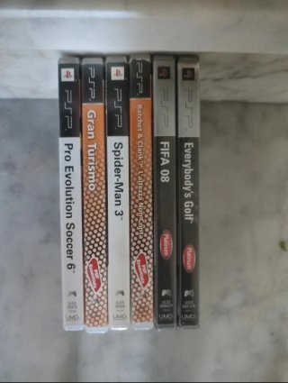 Giochi PSP: Pro Evolution Soccer 6, Gran Turismo,