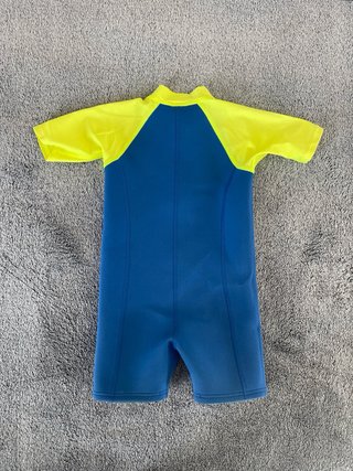 Neopreno infantil Speedo azul y amarillo