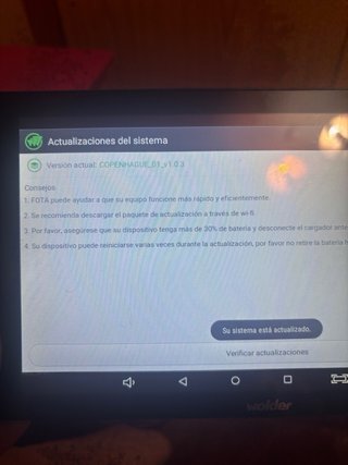 Tablet Wolder miTab Copenhague Multicolor