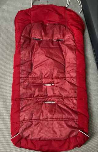 Saco para carrito de bebé rojo