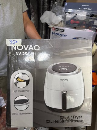 Freidora de aire NOVAQ NV-25AWH 5L