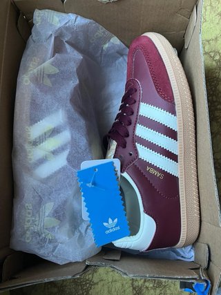 Adidas Samba OG Rojo y Blanco