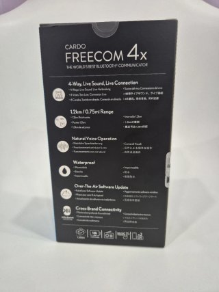 Cardo Freecom 4x Intercomunicador Bluetooth 5.2