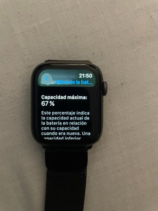 Apple Watch Series 4 Negro