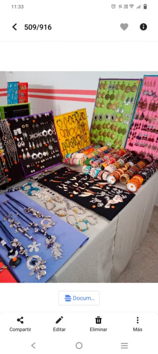 Parada completa bisutería + mercancía