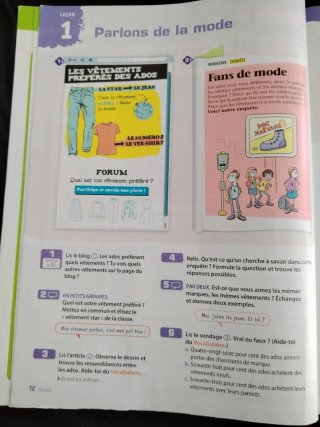 Adomania français A1.2 Livre de l'élève. 2 ESO