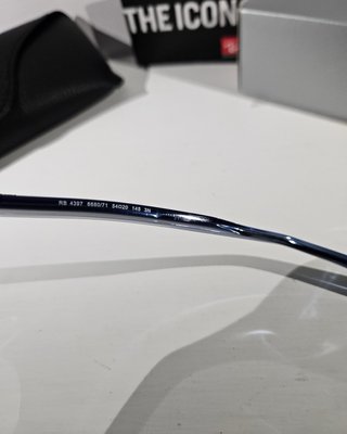 Occhiali Ray Ban Corrigan Blu Trasparenti